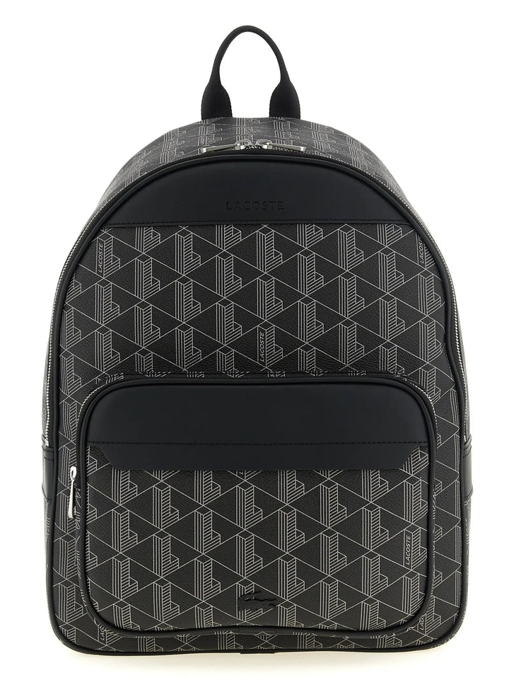 Lacoste Sample Sale | Lacoste Black Pvc Backpack - | Designer outlet