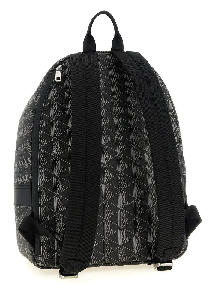 Lacoste Sample Sale | Lacoste Black Pvc Backpack - | Designer outlet