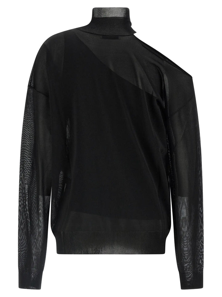 Fendi Sample Sale | Fendi Black Viscose Cardigan - | Designer outlet