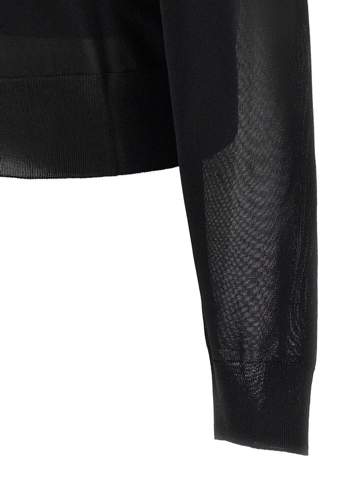 Fendi Sample Sale | Fendi Black Viscose Cardigan - | Designer outlet