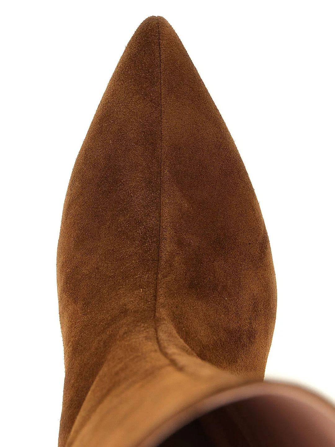 Fabiana Filippi Sample Sale | Fabiana Filippi Brown Suede Leather Over The Knee - | Designer outlet