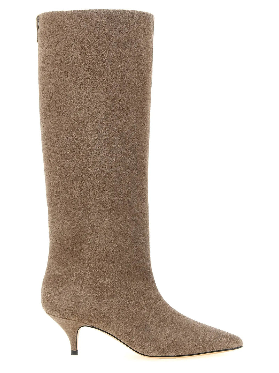 Fabiana Filippi Sample Sale | Fabiana Filippi Beige Suede Leather Over The Knee - | Designer outlet
