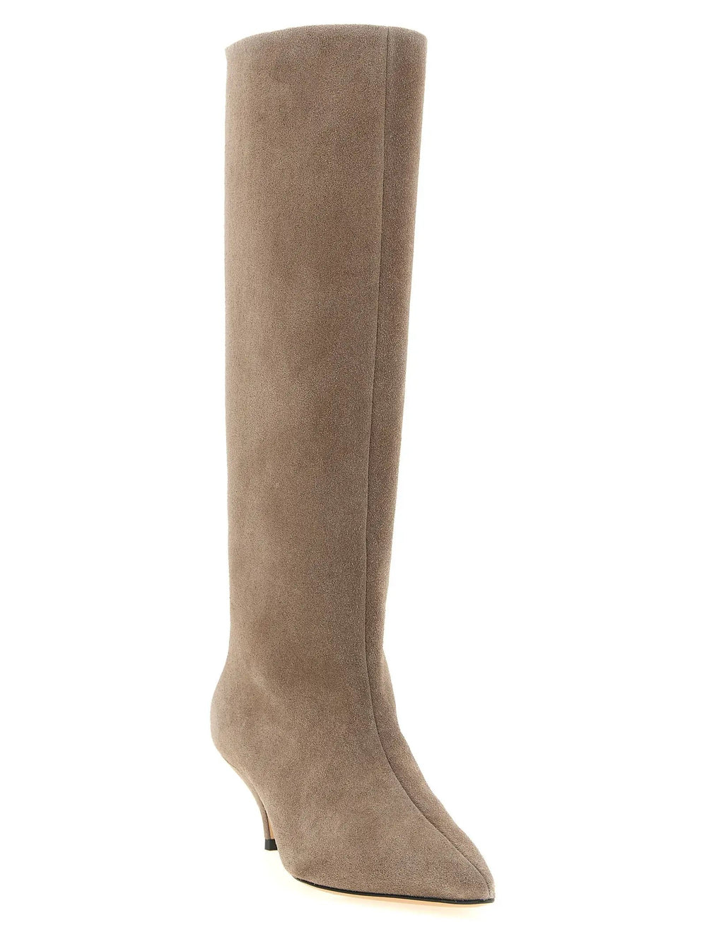 Fabiana Filippi Sample Sale | Fabiana Filippi Beige Suede Leather Over The Knee - | Designer outlet
