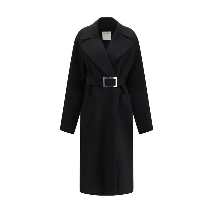 Max Mara Sample Sale | Max Mara Black Wool Coat - | Designer outlet