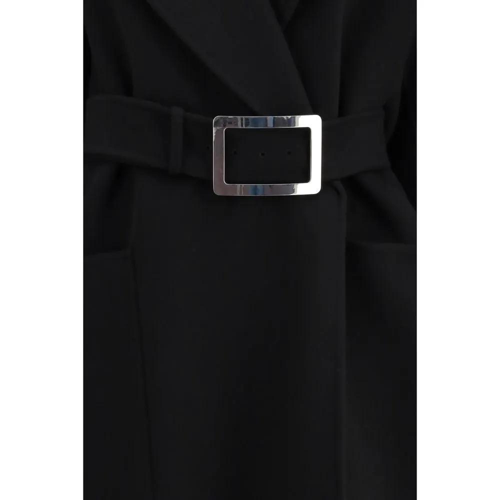 Max Mara Sample Sale | Max Mara Black Wool Coat - | Designer outlet