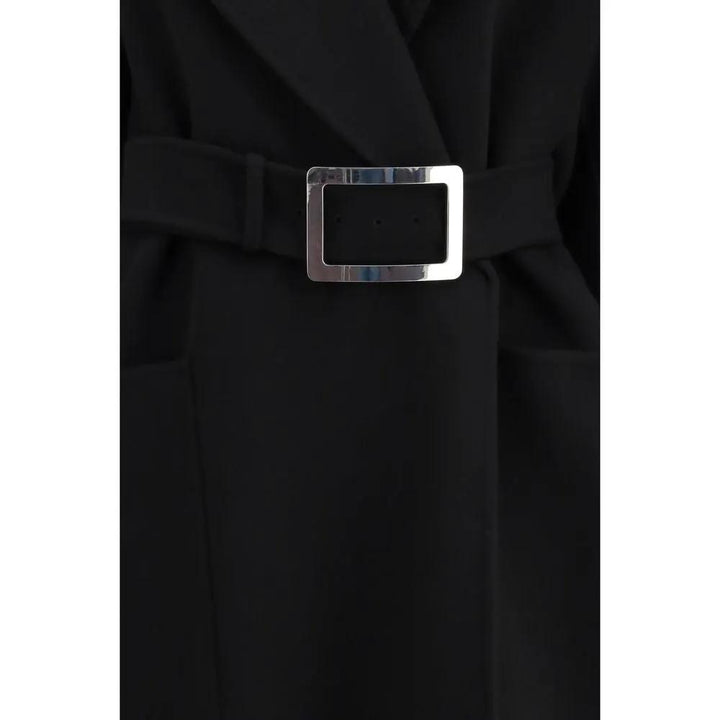 Max Mara Sample Sale | Max Mara Black Wool Coat - | Designer outlet