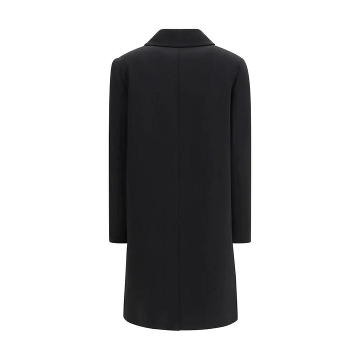 Max Mara Sample Sale | Max Mara Black Triacetate Coat - | Designer outlet
