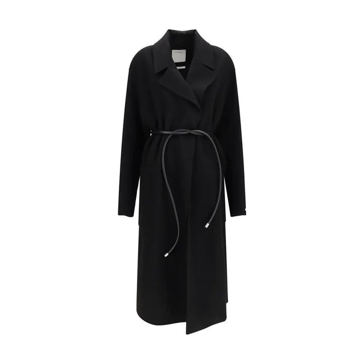 Max Mara Sample Sale | Max Mara Black Wool Oves Aries Coat - | Designer outlet