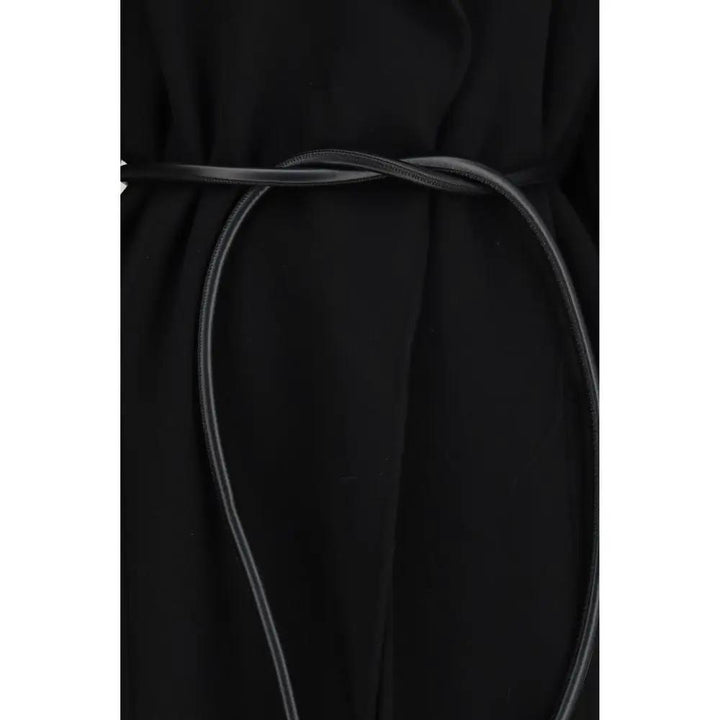 Max Mara Sample Sale | Max Mara Black Wool Oves Aries Coat - | Designer outlet