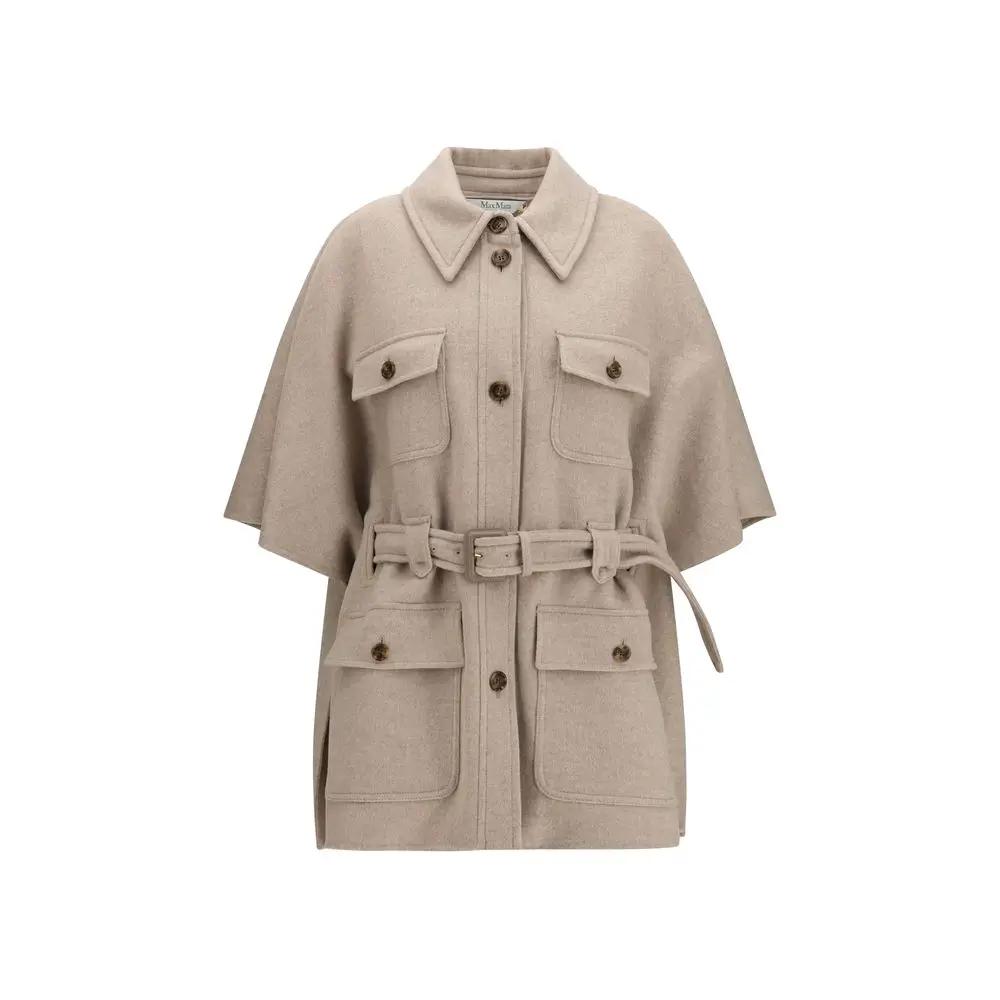 Max Mara Sample Sale | Max Mara Beige Cashmere Coat - | Designer outlet