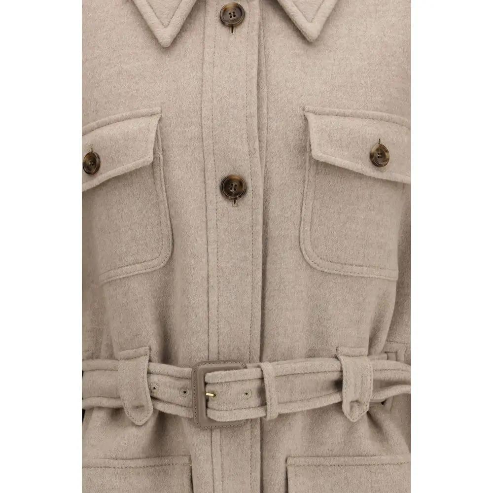 Max Mara Sample Sale | Max Mara Beige Cashmere Coat - | Designer outlet