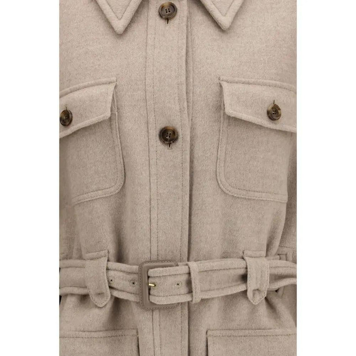 Max Mara Sample Sale | Max Mara Beige Cashmere Coat - | Designer outlet