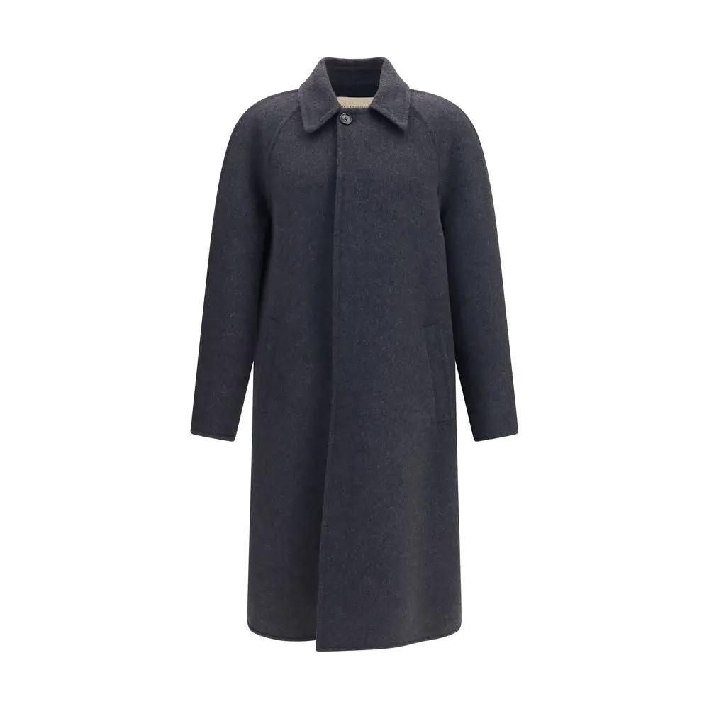 Valentino Garavani Sample Sale | Valentino Garavani Gray Wool Oves Aries Coat - | Designer outlet