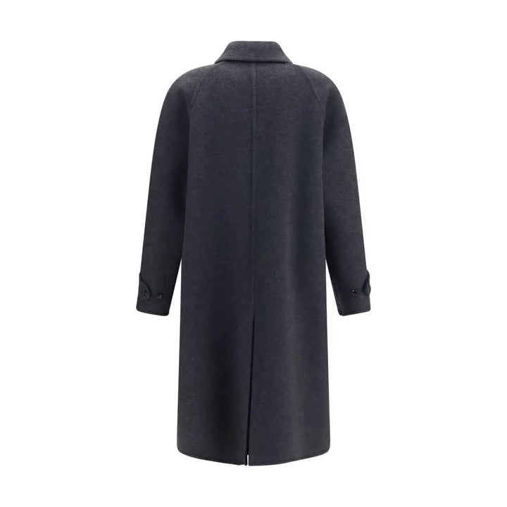 Valentino Garavani Sample Sale | Valentino Garavani Gray Wool Oves Aries Coat - | Designer outlet