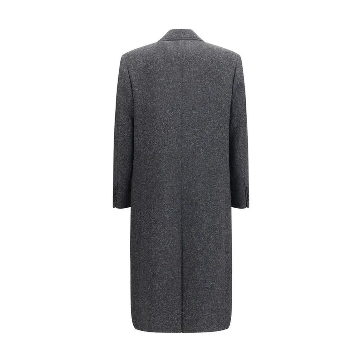 Valentino Garavani Sample Sale | Valentino Garavani Gray Wool Oves Aries Coat - | Designer outlet