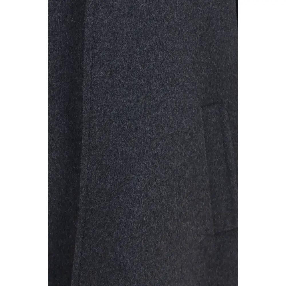Valentino Garavani Sample Sale | Valentino Garavani Gray Wool Oves Aries Coat - | Designer outlet