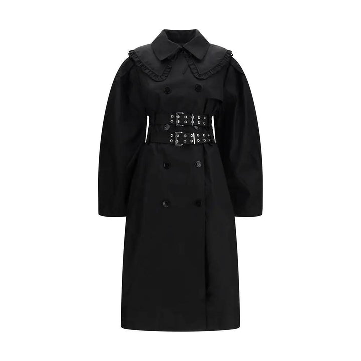 Ganni Sample Sale | Ganni Black Nylon Coat - | Designer outlet
