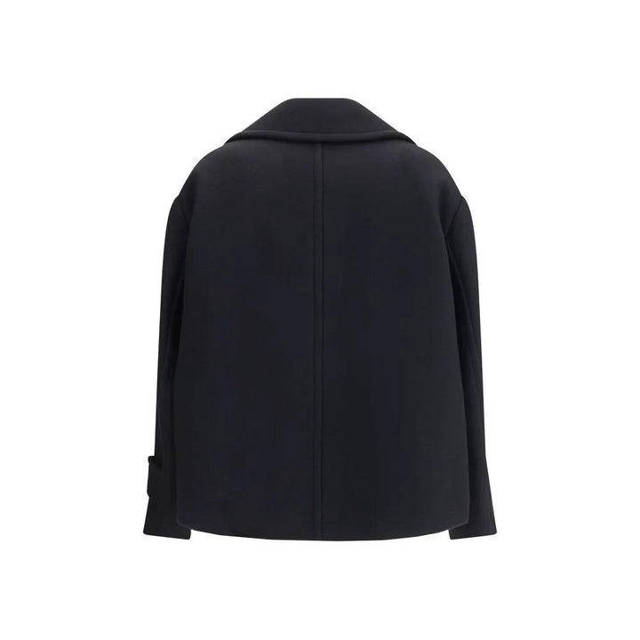 Chloé Sample Sale | Chloé Black Wool Oves Aries Coat - | Designer outlet