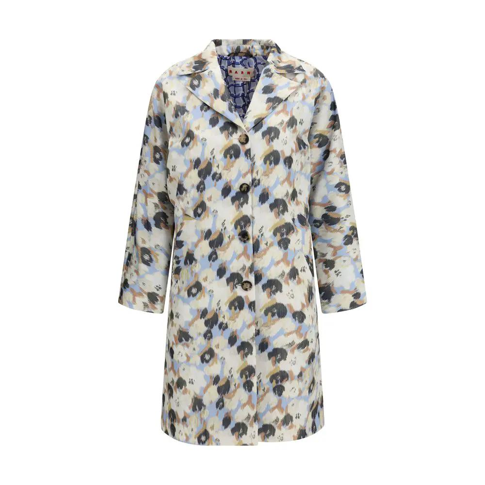 Marni Sample Sale | Marni Multicolor Polyester Coat - | Designer outlet