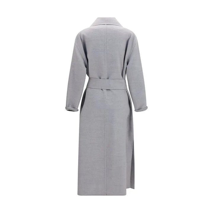 Fabiana Filippi Sample Sale | Fabiana Filippi Gray Wool Oves Aries Coat - | Designer outlet