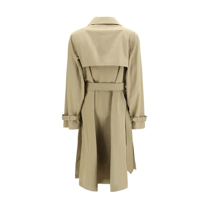 Fendi Sample Sale | Fendi Beige Cotton Coat - | Designer outlet