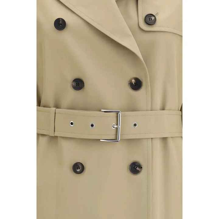 Fendi Sample Sale | Fendi Beige Cotton Coat - | Designer outlet