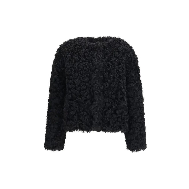 Kristina Ti Sample Sale | Kristina Ti Black Polyester Coat - | Designer outlet