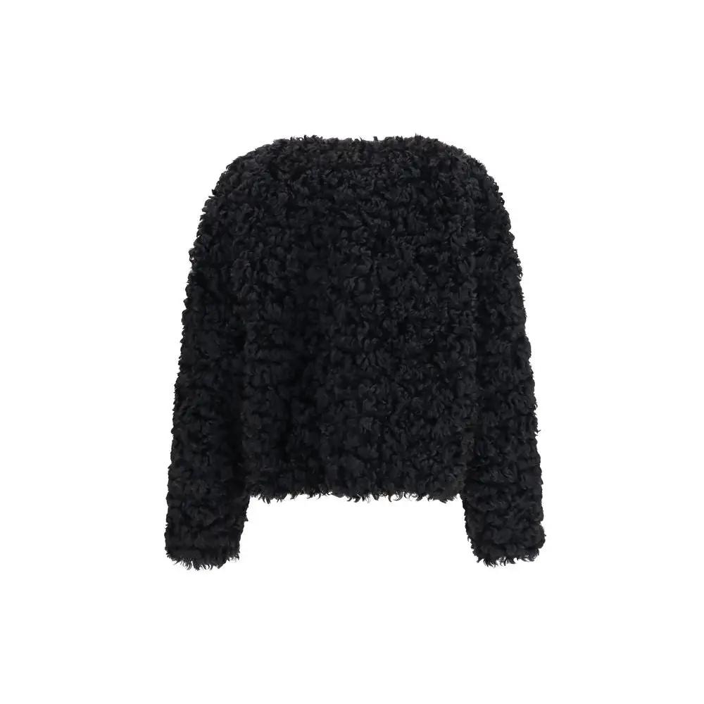 Kristina Ti Sample Sale | Kristina Ti Black Polyester Coat - | Designer outlet
