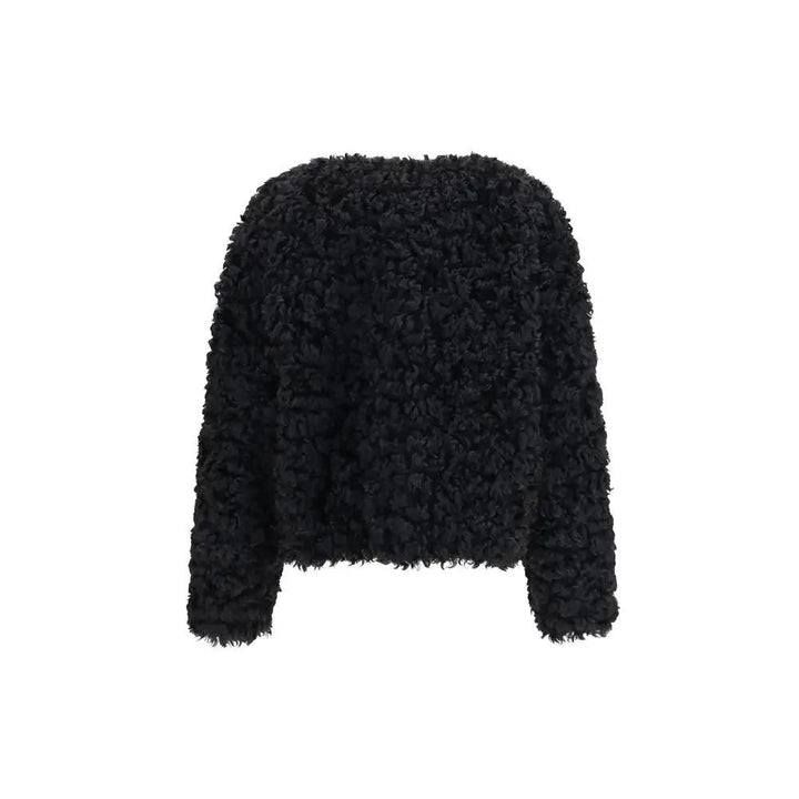Kristina Ti Sample Sale | Kristina Ti Black Polyester Coat - | Designer outlet