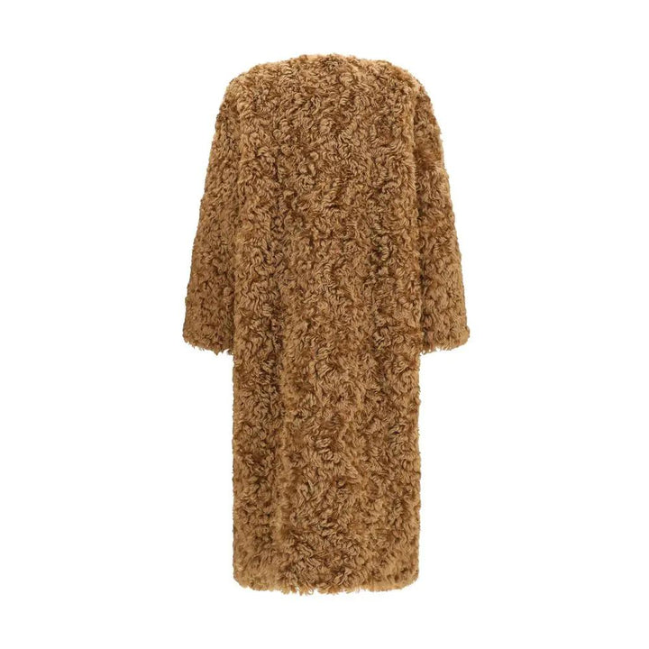 Kristina Ti Sample Sale | Kristina Ti Brown Polyester Coat - | Designer outlet