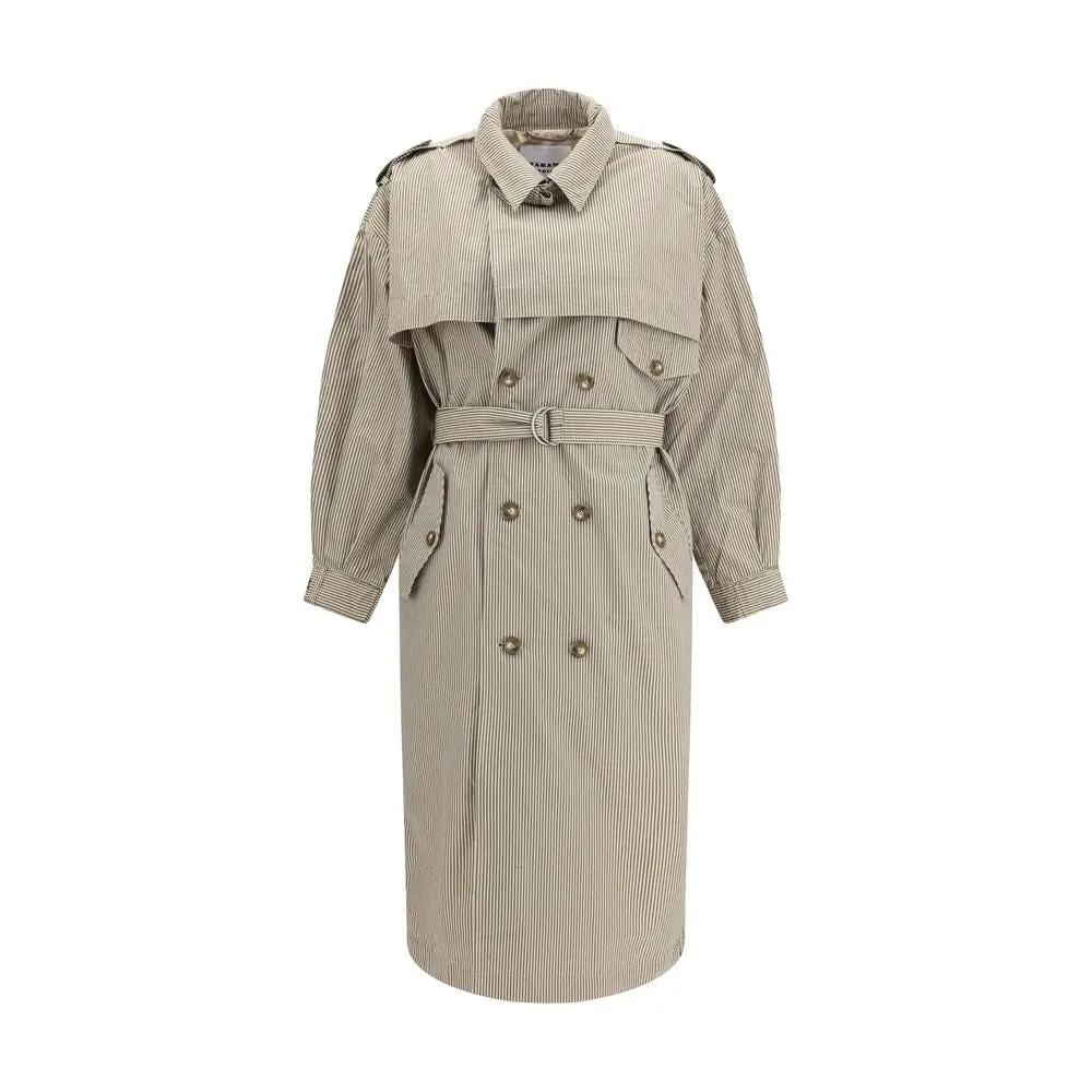 Isabel Marant Étoile Sample Sale | Isabel Marant Étoile Bicolor Cotton Coat - | Designer outlet