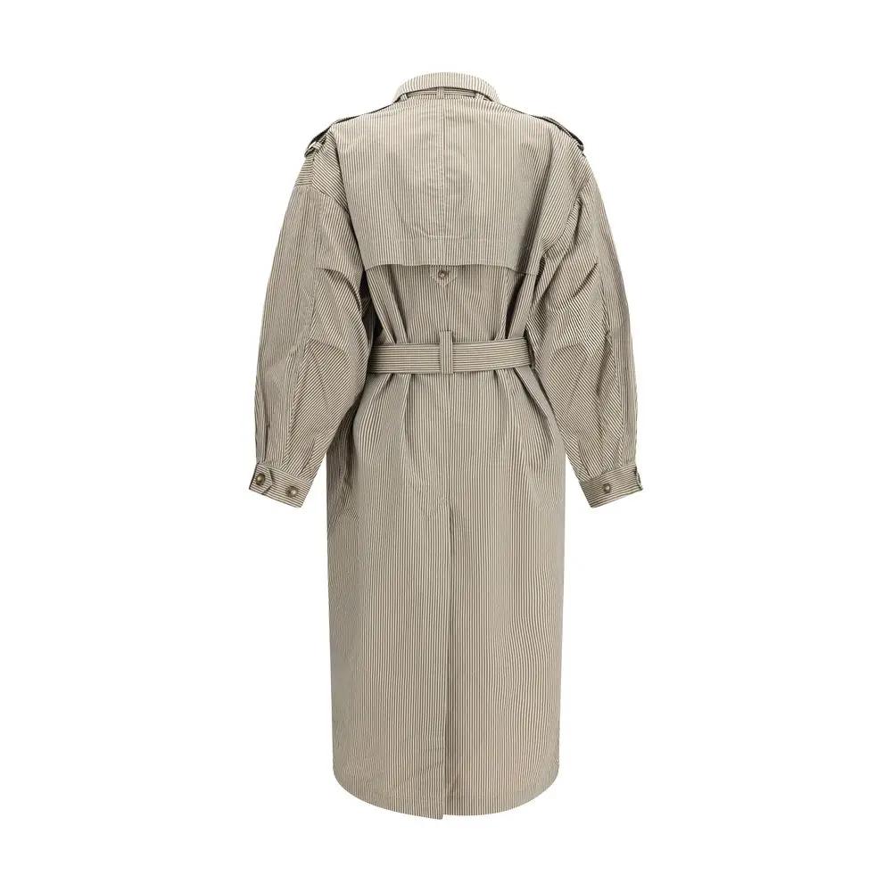 Isabel Marant Étoile Sample Sale | Isabel Marant Étoile Bicolor Cotton Coat - | Designer outlet