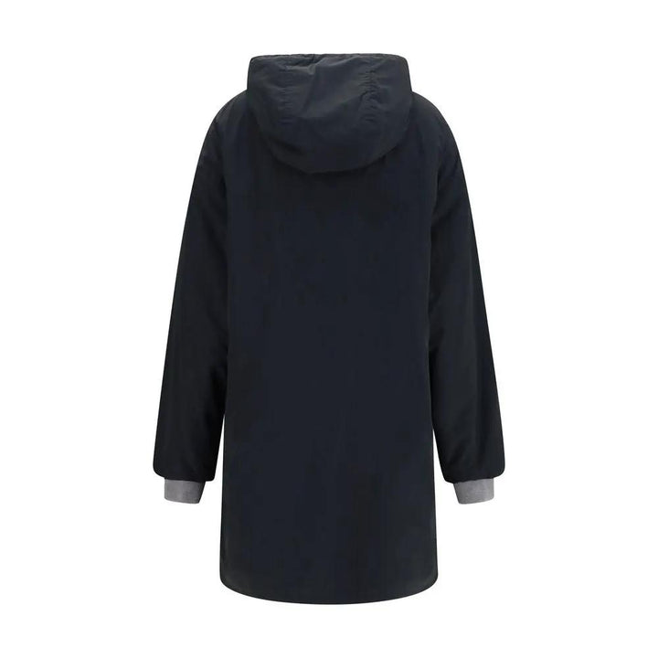 Miu Miu Sample Sale | Miu Miu Black Cotton Coat - | Designer outlet