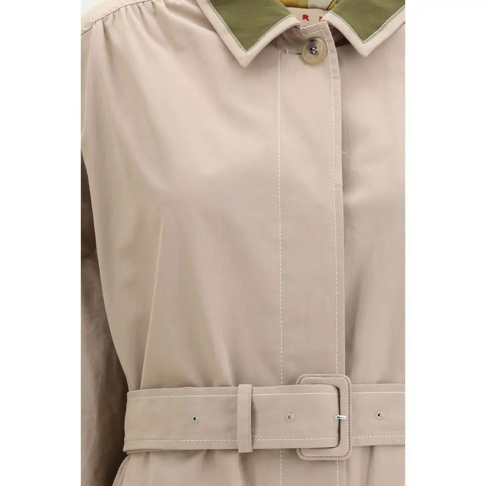 Marni Sample Sale | Marni Multicolor Cotton Coat - | Designer outlet