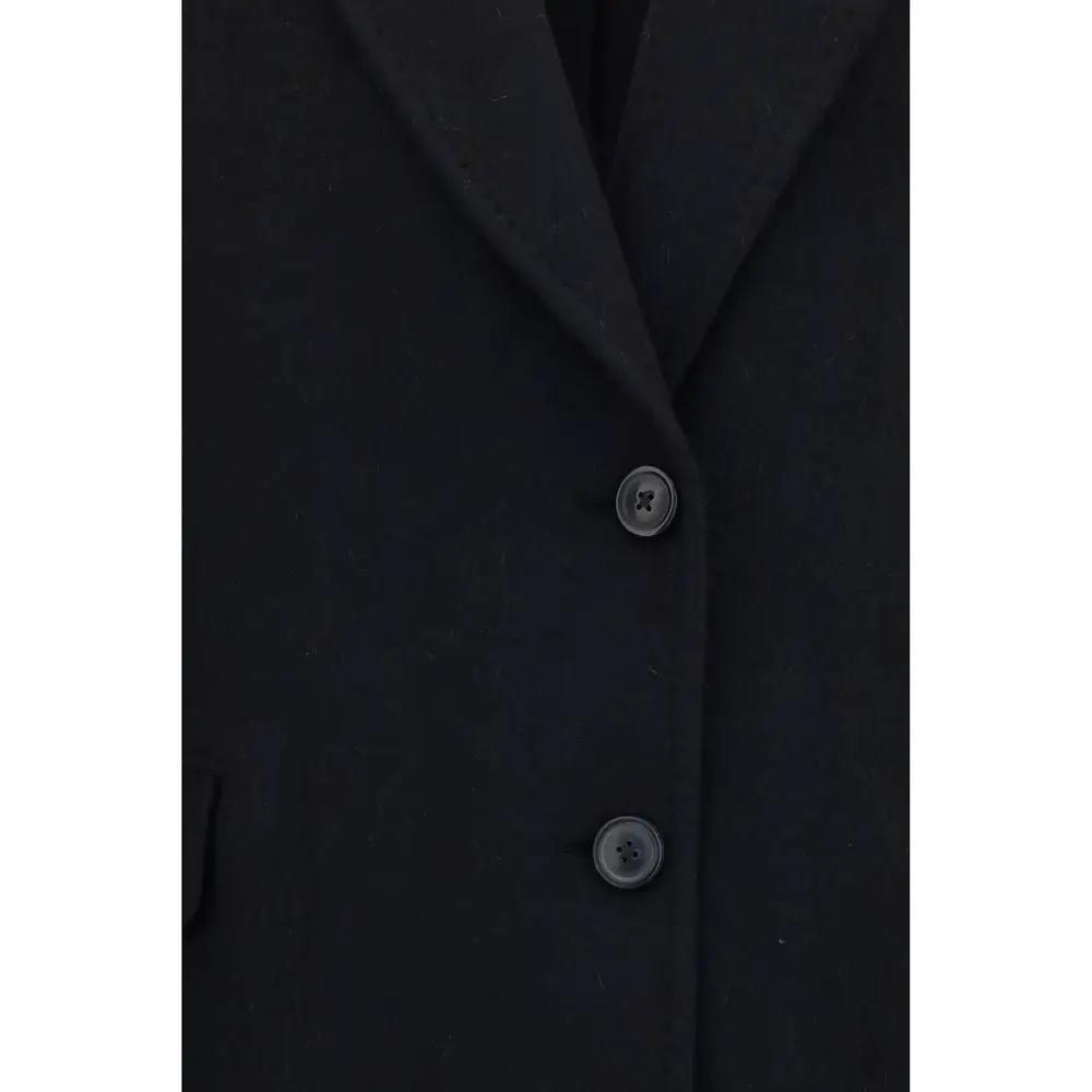 Our Legacy Sample Sale | Our Legacy Black Mohair Coat - | Designer outlet