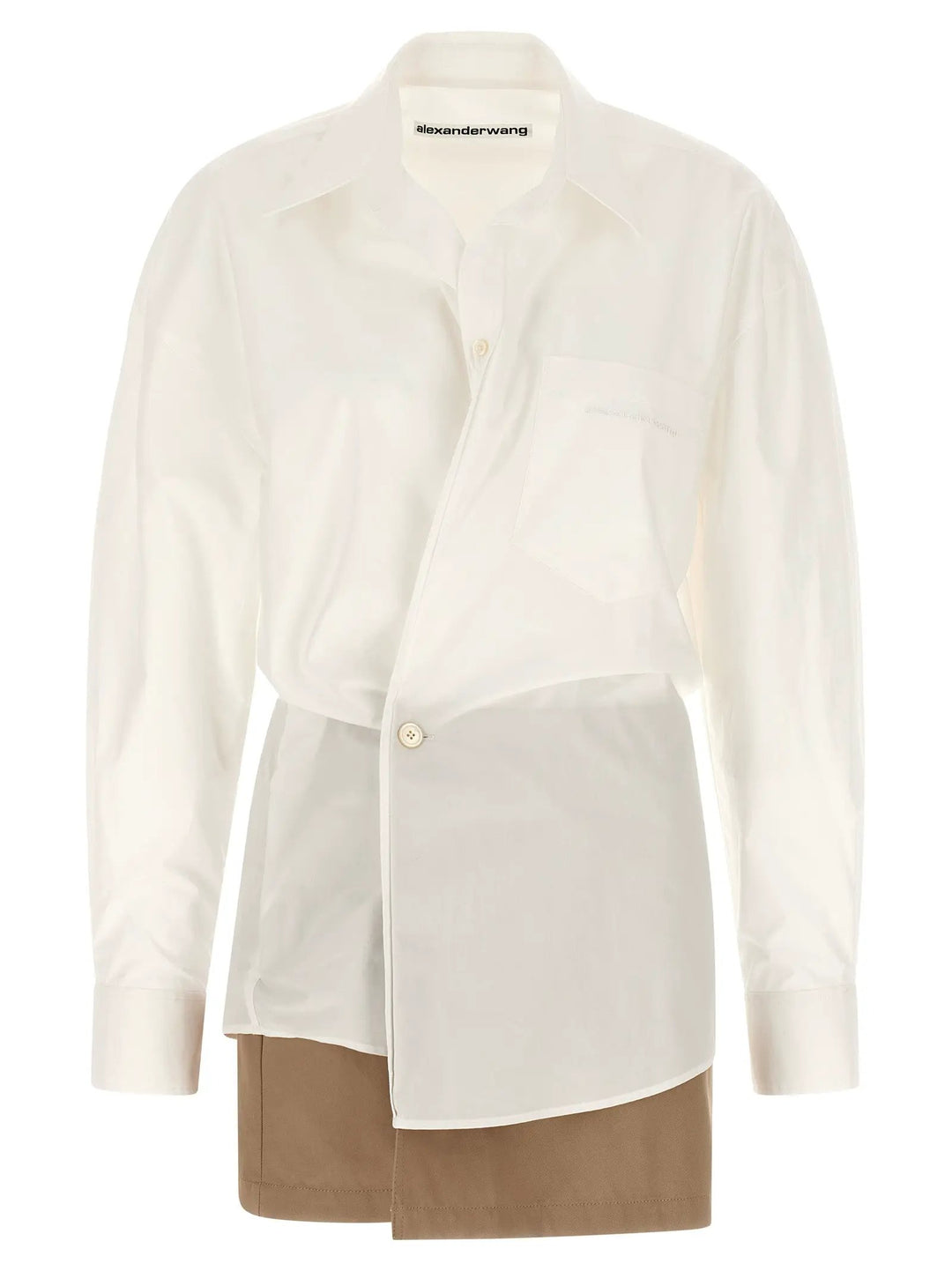 Alexander Wang Sample Sale | Alexander Wang White Cotton Short Dress - | Designer outlet