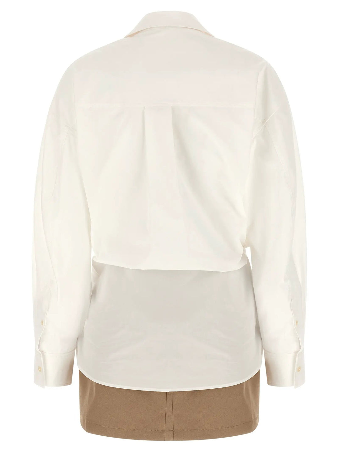Alexander Wang Sample Sale | Alexander Wang White Cotton Short Dress - | Designer outlet