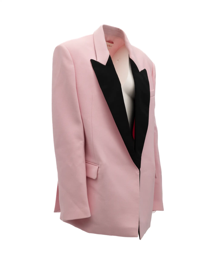 Valentino Garavani Sample Sale | Valentino Garavani Pink Tuxedo Blazer - | Designer outlet