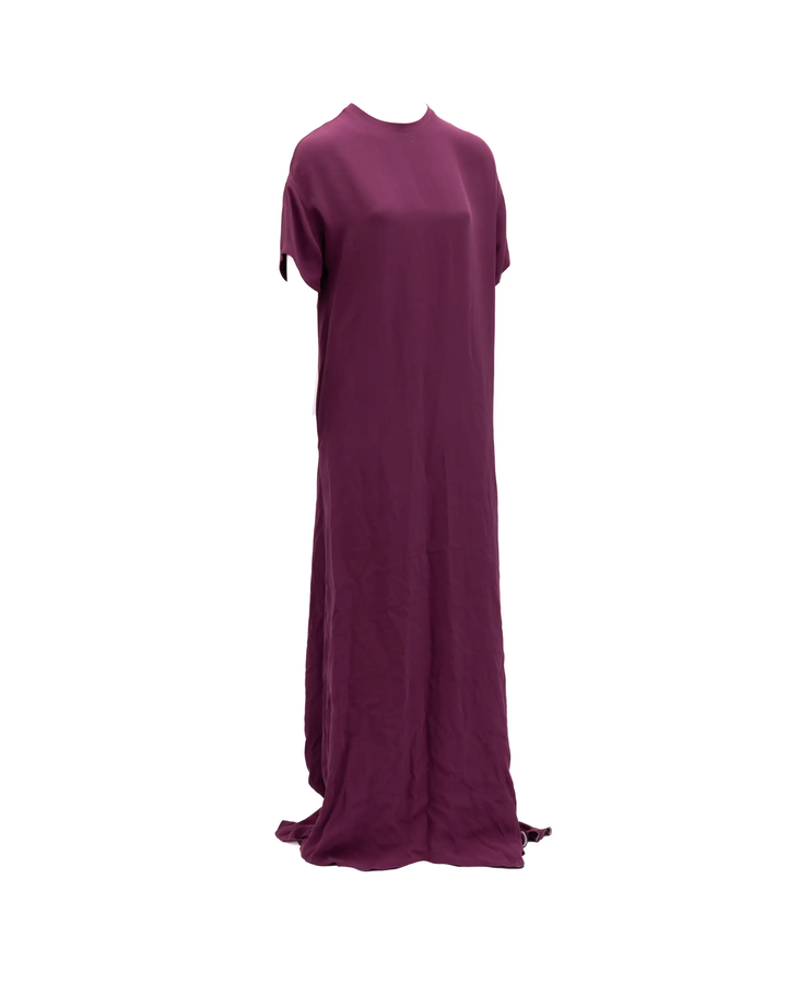 Valentino Garavani Sample Sale | Valentino Garavani Burgundy Maxi Dress - | Designer outlet