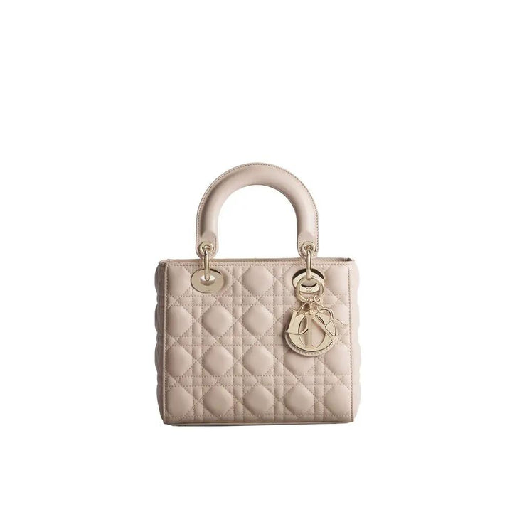Dior Sample Sale | Dior Beige Lamb Leather Shoulder Bag - | Designer outlet