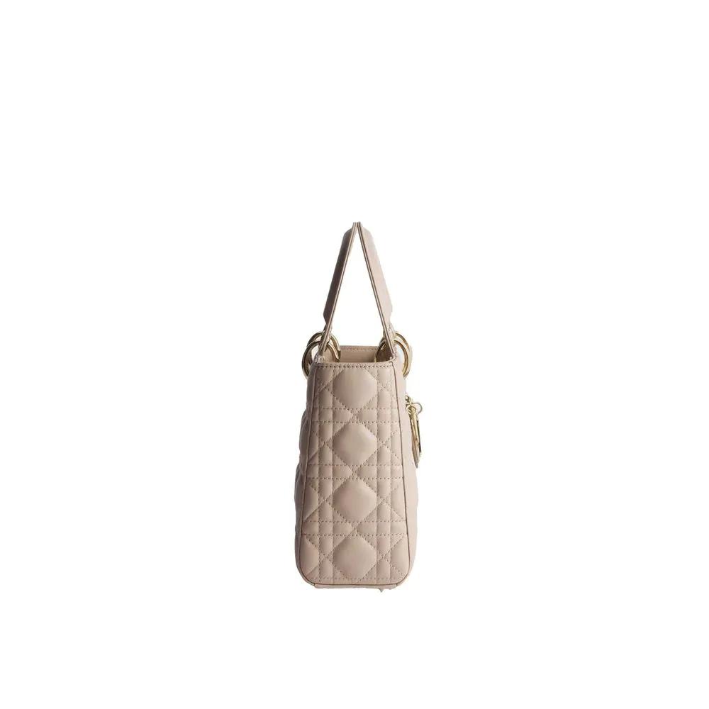 Dior Sample Sale | Dior Beige Lamb Leather Shoulder Bag - | Designer outlet