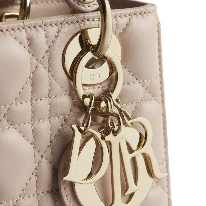 Dior Sample Sale | Dior Beige Lamb Leather Shoulder Bag - | Designer outlet