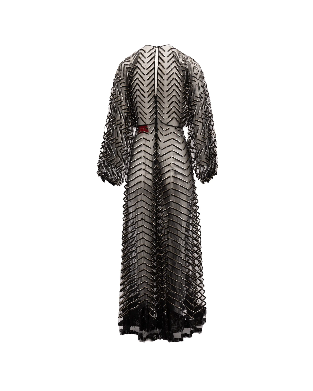 Valentino Garavani Sample Sale | Valentino Garavani Black Embroidered Evening Dress - | Designer outlet