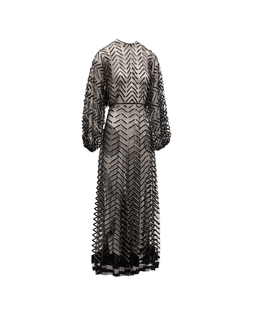 Valentino Garavani Sample Sale | Valentino Garavani Black Embroidered Evening Dress - | Designer outlet