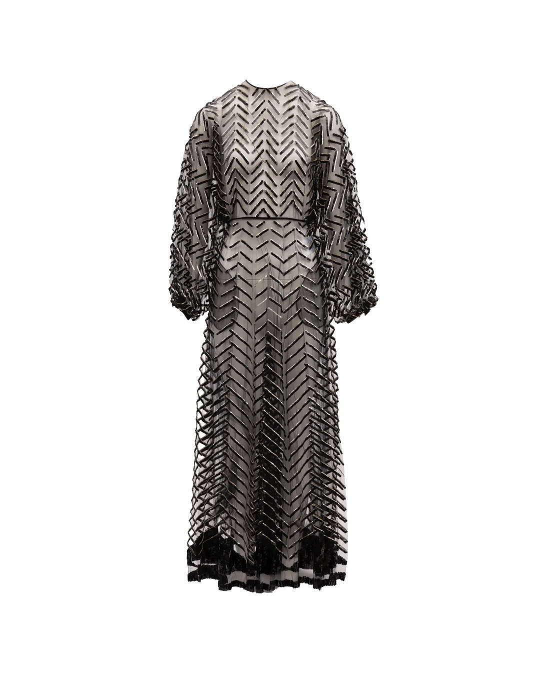 Valentino Garavani Sample Sale | Valentino Garavani Black Embroidered Evening Dress - | Designer outlet