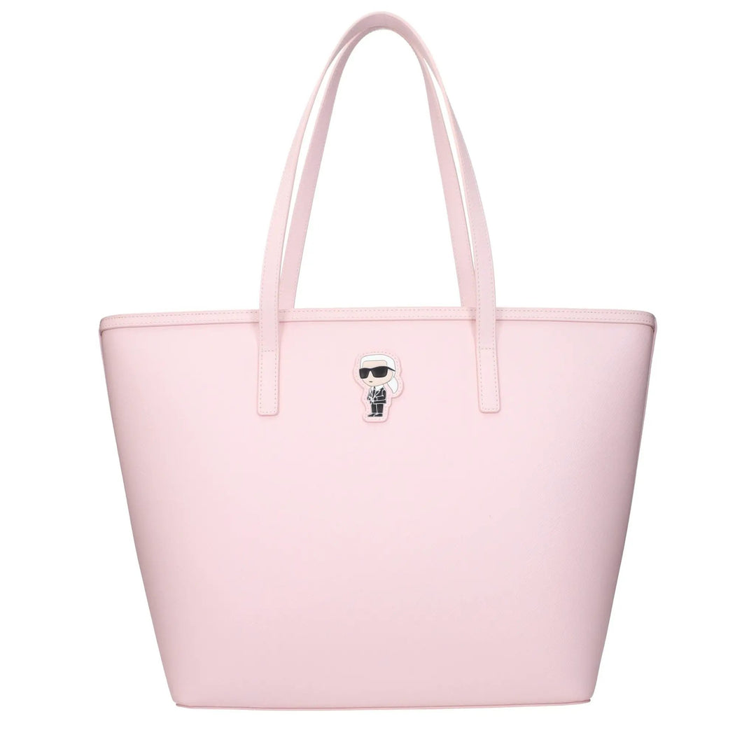 Karl Lagerfeld Sample Sale | Karl Lagerfeld Pink Polyethylene Shoulder Bag - | Designer outlet