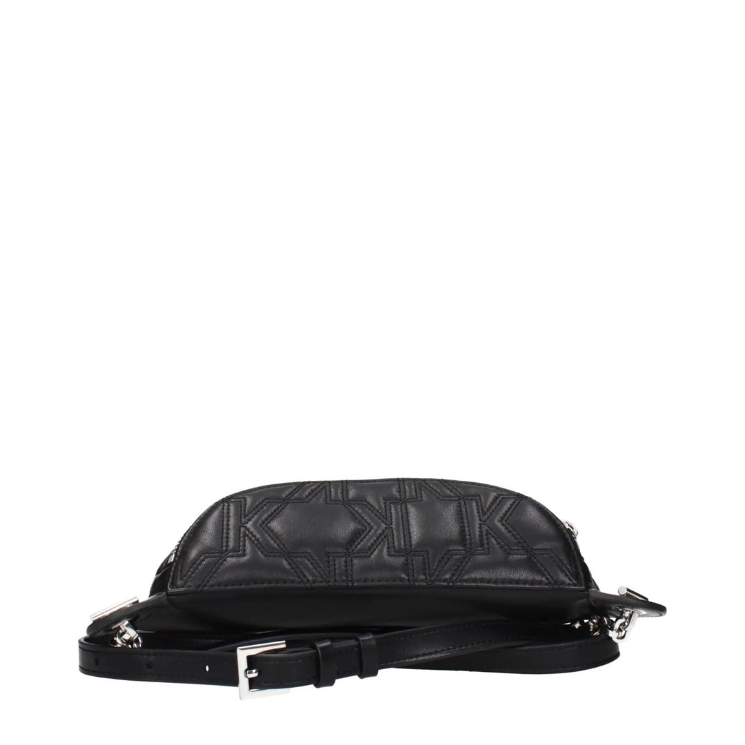 Karl Lagerfeld Sample Sale | Karl Lagerfeld Black Leather Backpack - | Designer outlet