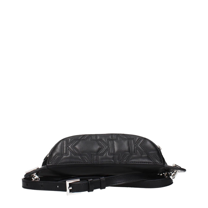 Karl Lagerfeld Sample Sale | Karl Lagerfeld Black Leather Backpack - | Designer outlet