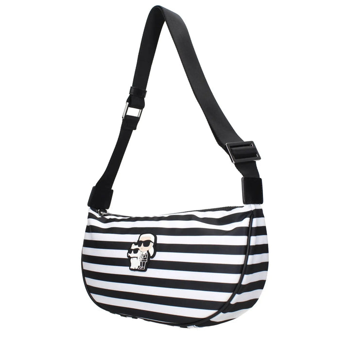 Karl Lagerfeld Sample Sale | Karl Lagerfeld Black Fabric Crossbody Bag - | Designer outlet