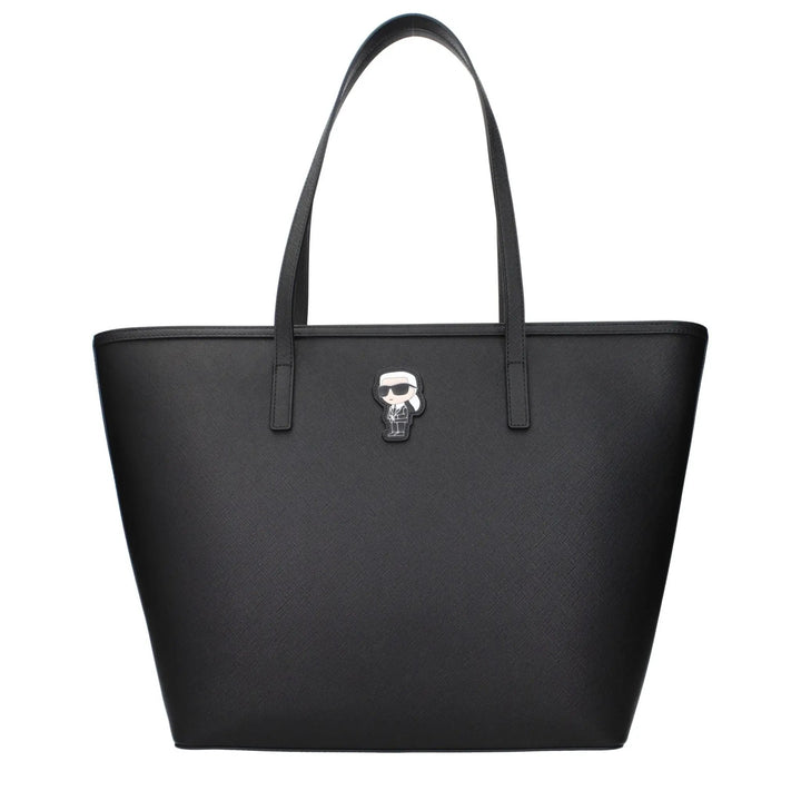 Karl Lagerfeld Sample Sale | Karl Lagerfeld Black Polyethylene Shoulder Bag - | Designer outlet